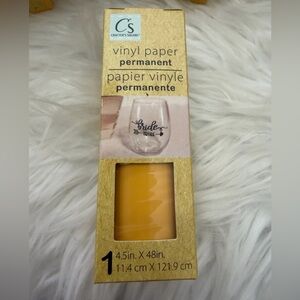 🧡10/$10 Yellow Vinyl Paper